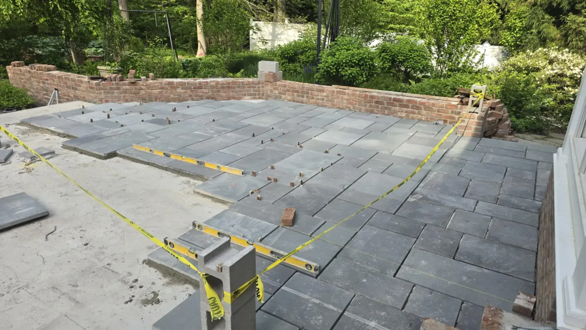 Residential Bluestone Patio Project